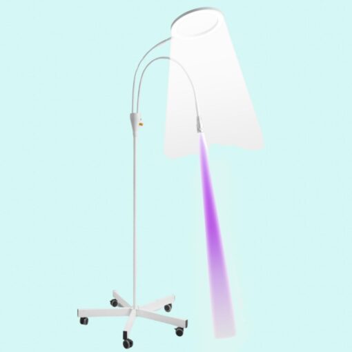 Lampă Duo UV / LED cu luminozitate reglabilă și focalizare pentru adeziv pentru gene - imagine 3