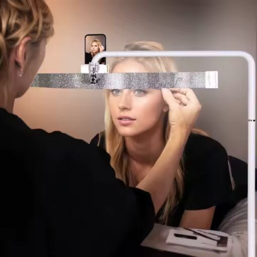 Lampă de gene cu stras în formă de lună în formă de nor - imagine 2