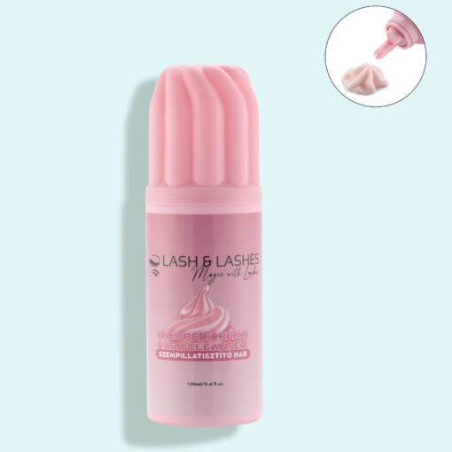 Șampon pentru gene cu frișcă – 100 ml