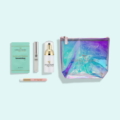 Pachet de îngrijire post-parfum cu șampon concentrat, perie, lichid de îngrijire post-parfum și kit cadou