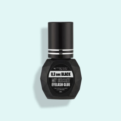 Lipici pentru gene UV/LED negru My Secret 0.3 Sec