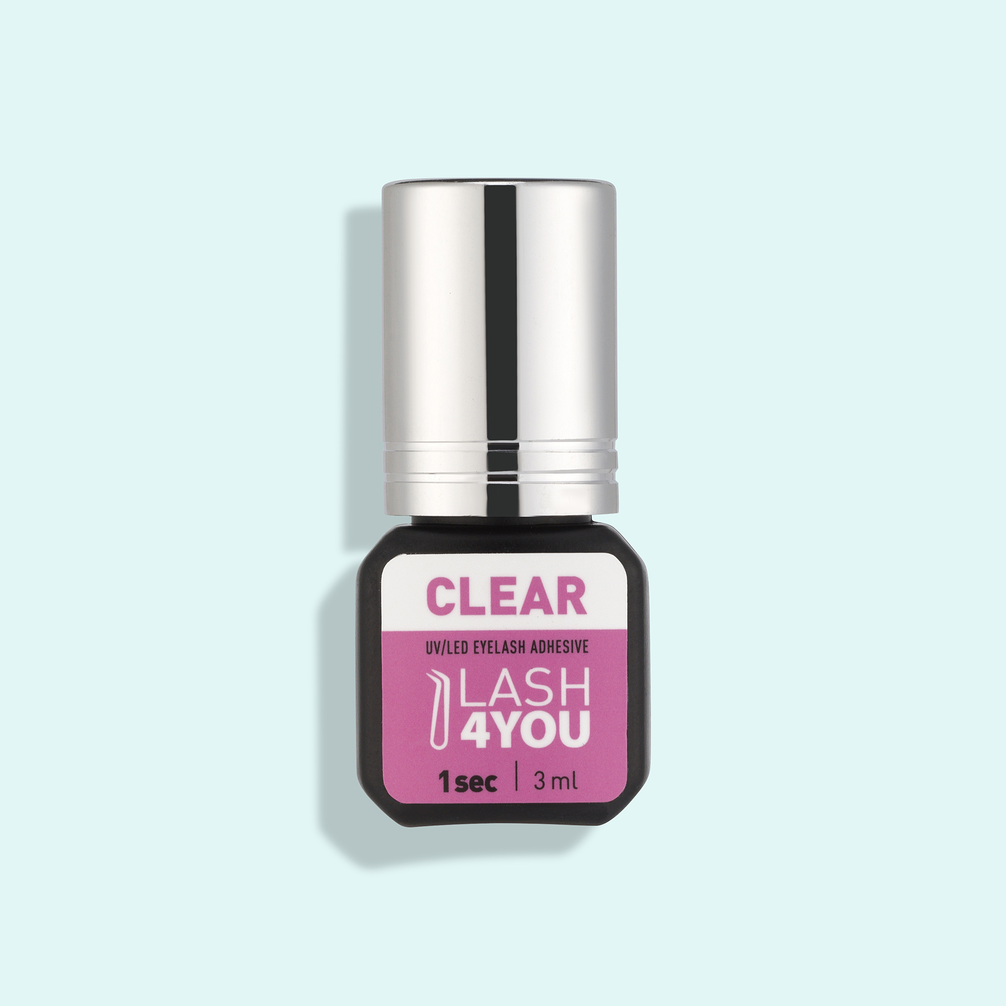Lipici pentru gene UV/LED CLEAR 05-1sec Lash 4 You