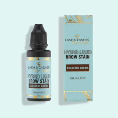 Vopsea hibridă pentru sprâncene – Maro-castaniu – 15 ml