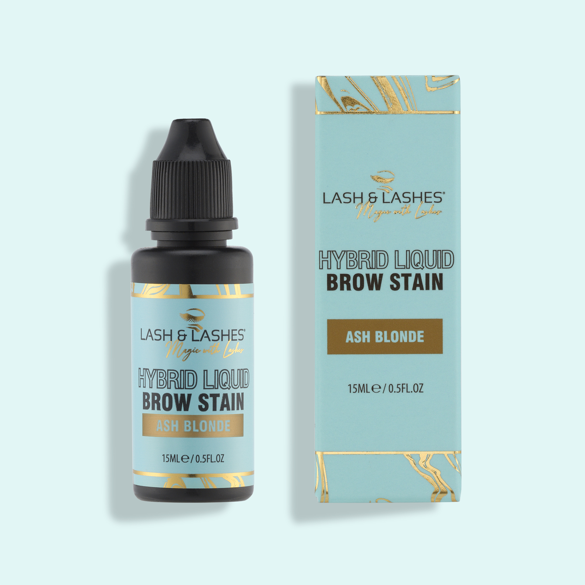 Vopsea hibridă pentru sprâncene – blond cenușiu – 15 ml