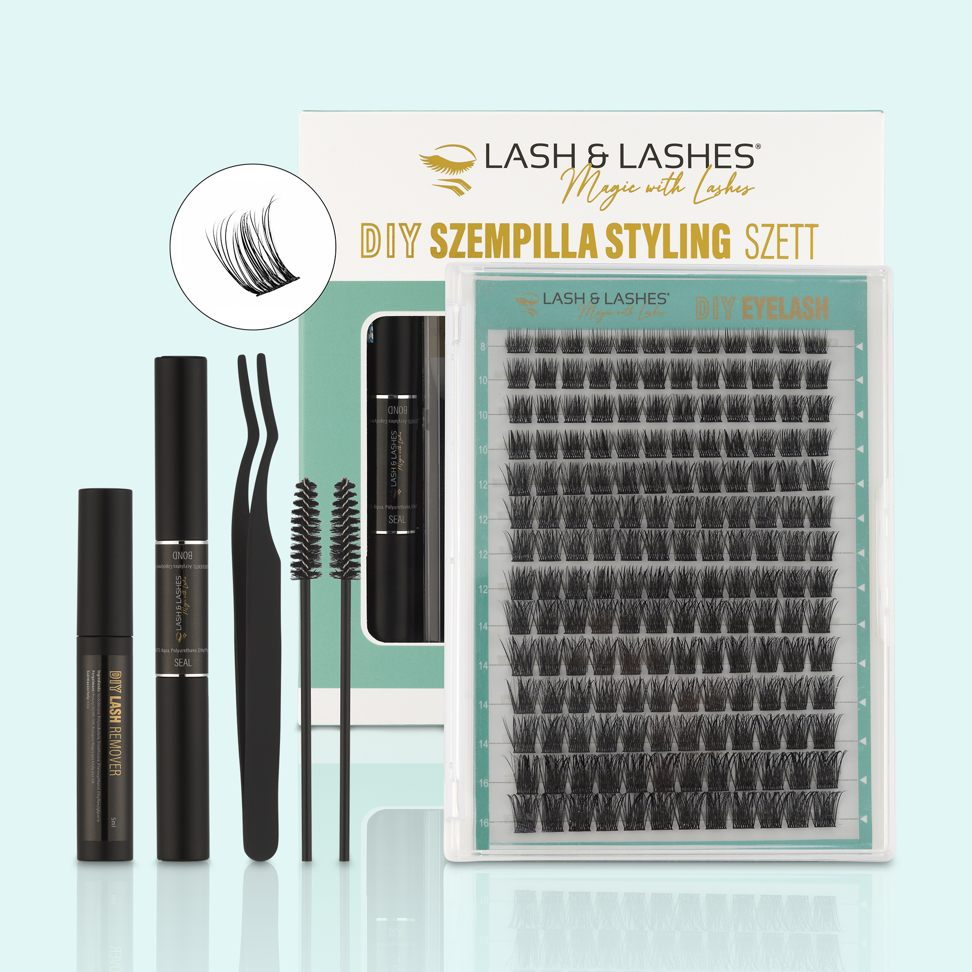 Set DIY-D04 Stilizare Gene – efect de volum dens