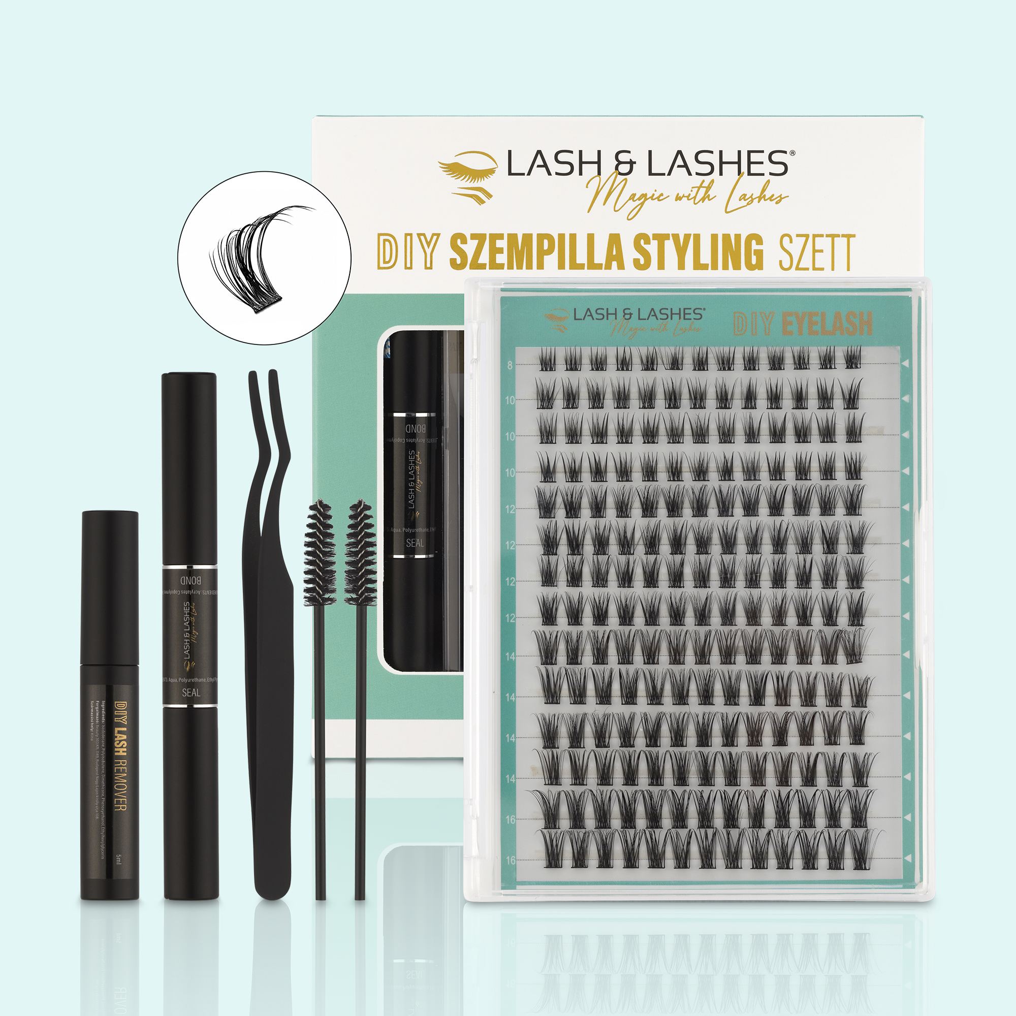 Set de Styling Gene DIY-D12 – efect volume dens