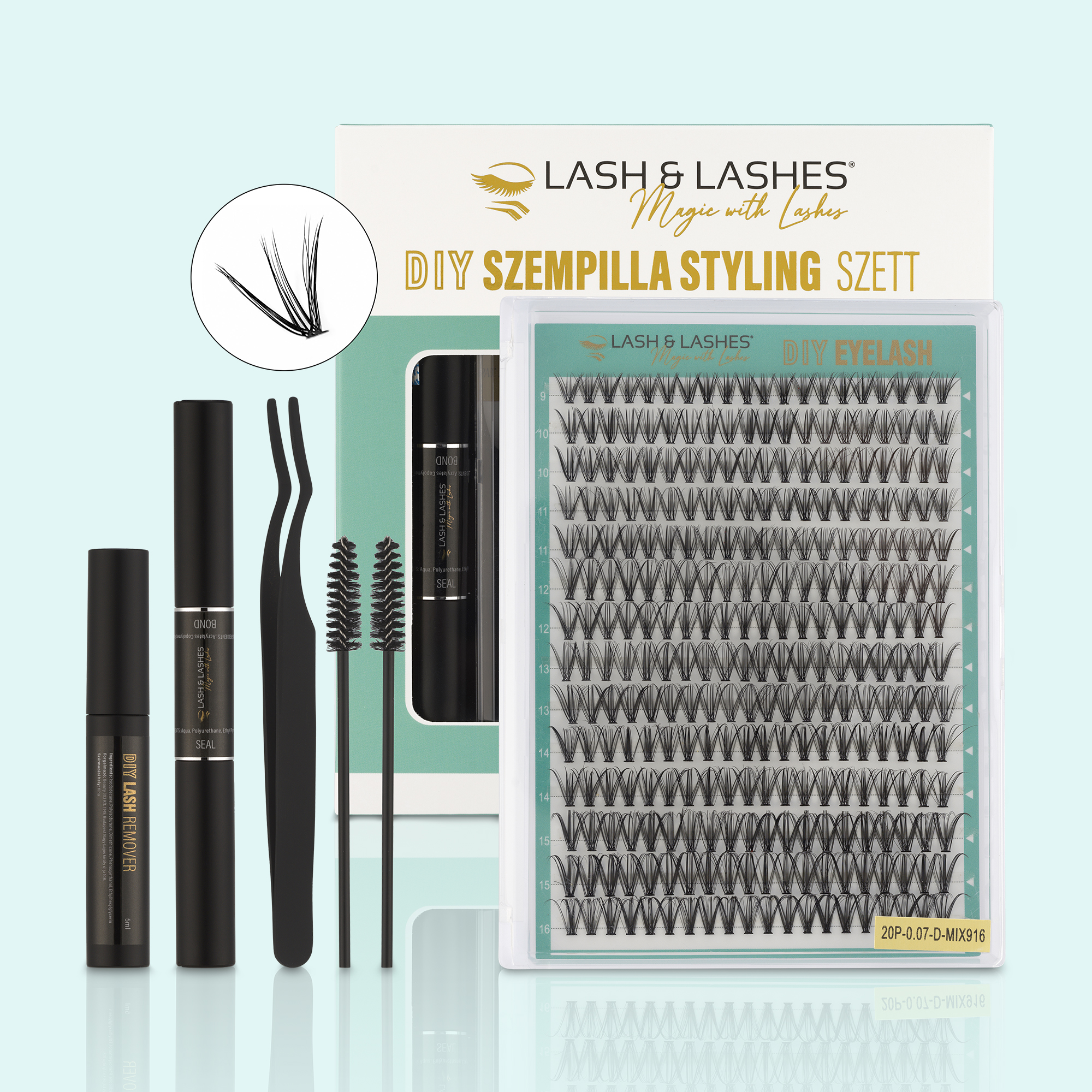 Set DIY-P20 Styling Gene – efect de volum dens