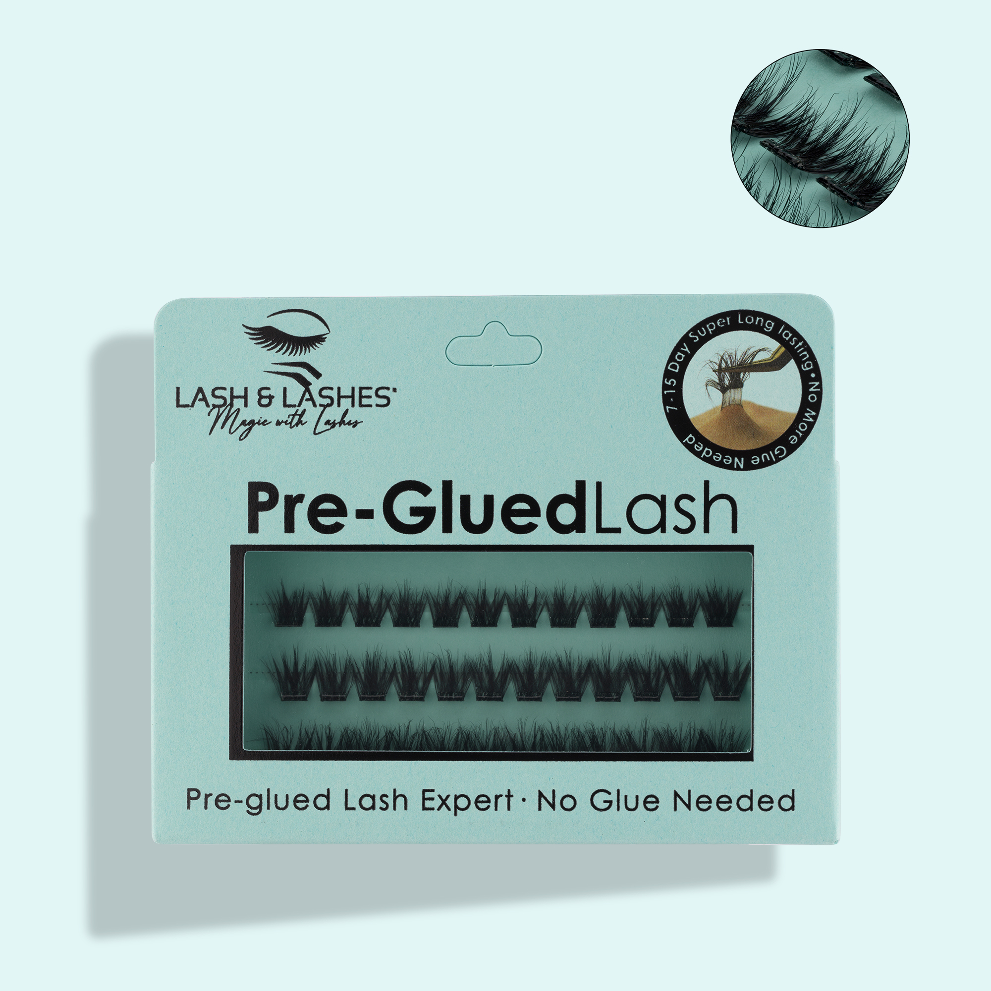 Gene false Pre Glued DIY Lash&Lashes SE30